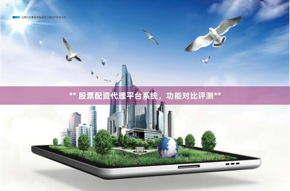 ** 股票配资代理平台系统，功能对比评测**